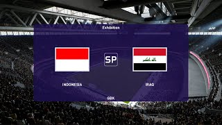 Indonesia vs Irak | MESSI, Harry Kane dan VINI JR Main di Indonesia |Bantai Iraq |eFootball PES 2025