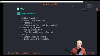 Neovim as a Personal Development Environment - SGVLUG Feb 2022