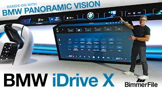 Hands-On Review of BMW iDrive X \u0026 Panoramic Vision