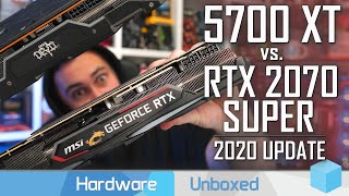 Radeon RX 5700 XT vs. GeForce RTX 2070 Super, 2020 Update