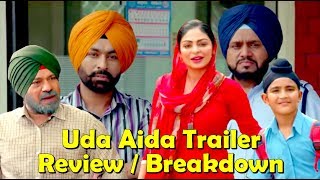 Uda Aida Trailer Breakdown - Review - Comparison| Things You Missed| Tarsem Jassar and Neeru Bajwa