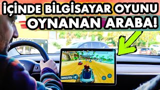 Tesla’nın En Son Çıkan Arabası Model Y | İçinde Oyun Oynanıyor!