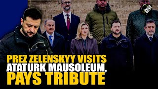 Ukrainian President Zelenskiy honors memory of Ataturk ahead of Erdogan talks