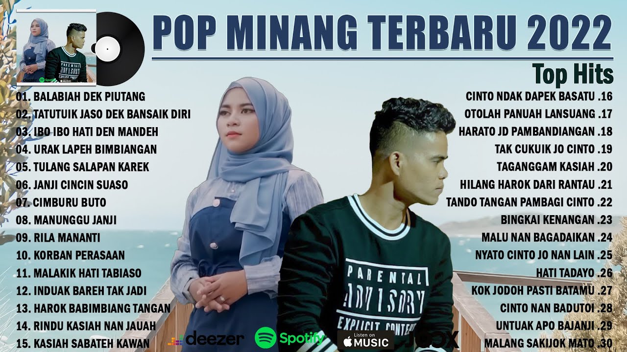 Lagu Pop Minang Paling Terbaru 2022 TOP HITS ~ Lagu Pop Minang ...