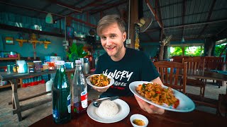 Exploring Sacred Cave, Ruins and Local THAI Food - Motorbike Tour in KANCHANABURI Thailand 2020