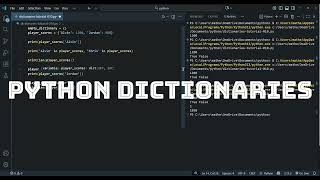 Python Dictionary Tutorial | Learn Dictionaries in Python (Beginner Friendly)
