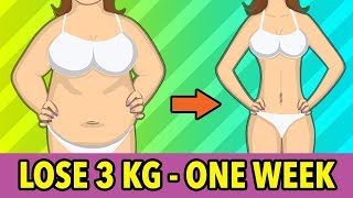 Lose 3 Kg In One Week - Home Weight Loss Exercises