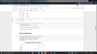 GRIP TSF TASK 1| Prediction Using Supervised Machine Learning Algorithm