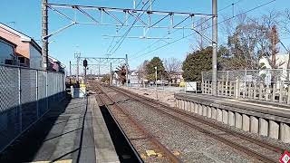 臨時特急開運成田山初詣武蔵野号(往路)小林駅通過