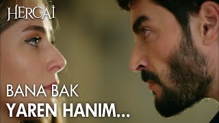 Miran, Yaren'i tehdit ediyor - Hercai Efsane Sahneler