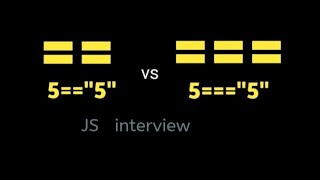 == vs === in JavaScript | Most Confusing Interview Question