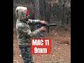 SHOOTING THE MASTERPIECE ARMS (MAC 11 ) 9mm #share #shorts #gun