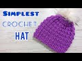 very easy crochet hat model for beginners:🙃 I have never seen such a simple hat