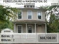 washington dc foreclosure listings