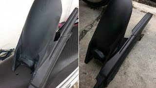 (Plastic Coating)Restore and fix faded plastic trim on your car \