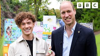HRH Prince William Meets @JoelM to talk about The Earthshot Prize | CBBC