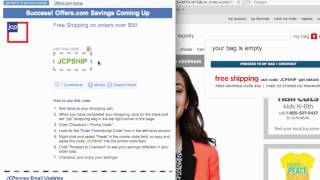 JCPenney Coupon Code 2013 - How to use Promo Codes and Coupons for JCPenney.com