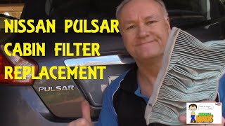 Nissan Pulsar Cabin Filter Replacement MiracleMAX