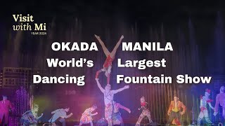 [4K] OKADA Manila Full Dancing FOUNTAIN SHOW | Michelle Jeraldin