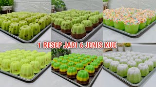 KHUSUS UNTUK YANG MAU JUALAN BISA DICOBA RESEP INI‼️1 RESEP JADI 6 JENIS KUE RASANYA ENAK COBAIN DEH