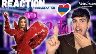 🇦🇲REACTION - Athena Manoukian - DaQueenation (Depi Evratesil 2025)