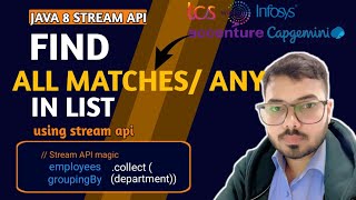 allMatch, anyMatch & noneMatch in Java Stream API | Java 8 Interview Question