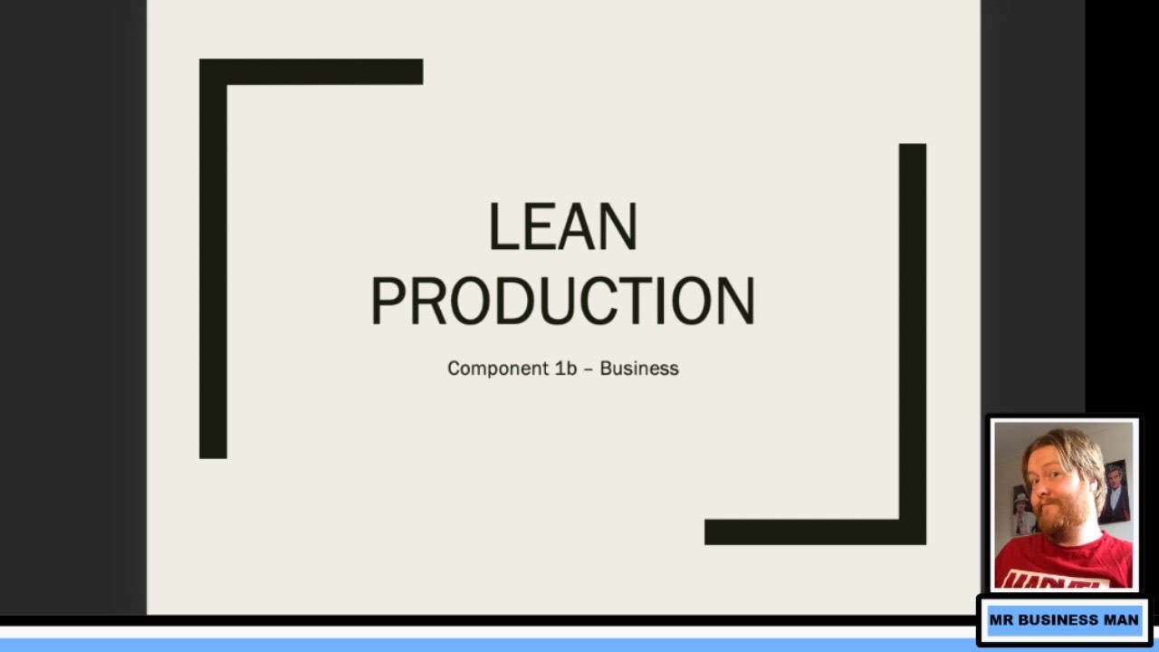 Lean Production - YouTube