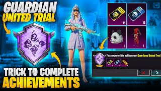 Complete The Guardians United Trial For 4 Elemental Arts | Guardians United Achievement PUBG Mobile