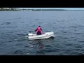 seamax air230 8ft boat with powermax trolling motor 2hp at white rock east beach vancouver bc