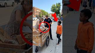 A Hungry Mother and Son Got an Unexpected Surprise #shorts #humanity #respect