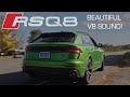 BEST SOUNDING SUV!? RSQ8 With Valvetronic Designs Exhaust + Stock Downpipes