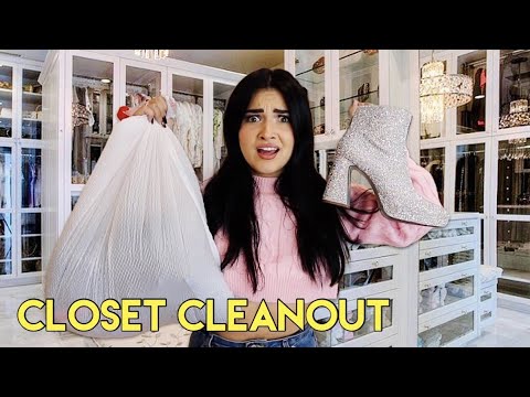 Extreme Closet Clean Out Youtube