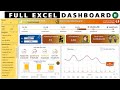 Excel Dashboard and Pivot Table | Dynamic and Interactive Excel Dashboard Under 26 minutes