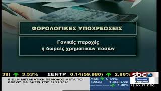 Ποιοι φόροι πρέπει να πληρωθούν μέχρι το τέλος τους έτους | SBCTV