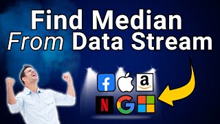 Find Median from Data Stream: 295 - heap interview question @ google, apple, amazon, meta, microsoft