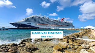 Carnival Horizon Ship Tour Feb 2022