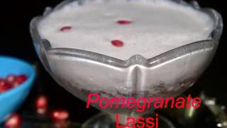 Pomegranate Lassi|Simple \u0026 Tasty|