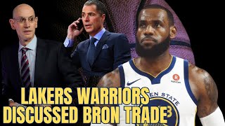 Lakers & Warriors Discussed LeBron James Trade