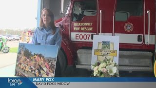 Central Texas firefighter to be honored in parade float after tissue donation