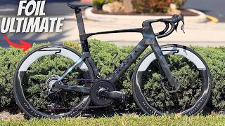 I Think I just BUILT my MOST AERO Bike EVER!! *CUSTOM SCOTT FOIL RC ULTIMATE*