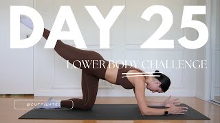 DAY 25 - LOWER BODY CHALLENGE