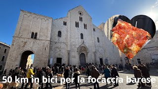 Da Trani a Bari, 50 km in bici per la focaccia barese