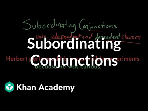 Is however subordinating conjunctions?