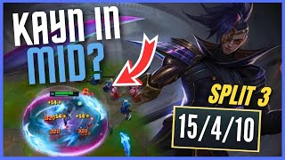 The Best Kayn Mid Game You'll Ever See...