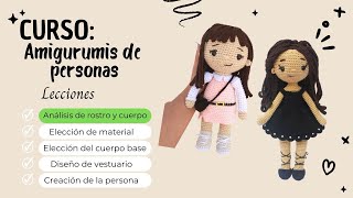 COURSE How to design People in Amigurumi | LESSON 1/5 🌺 Face and body analysis