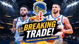 BREAKING: Warriors Join Jimmy Butler \u0026 Nikola Vucevic! Another Shocking Trade News for NBA Fans!