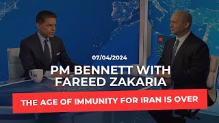Fmr. Prime Minister Bennett with Fareed Zakaria on Gaza war