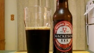 Mackeson Triple XXX Stout (( Milk Stout 4.9% ABV )) DJs BrewTube Beer Review #377