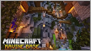 Minecraft 116 - Ultimate Ravine Survival Base With Everything You Need To Survive