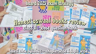 Honest oswaal books review📚|class 11 cbse question bank| latest cbse syllabus|best books for class11